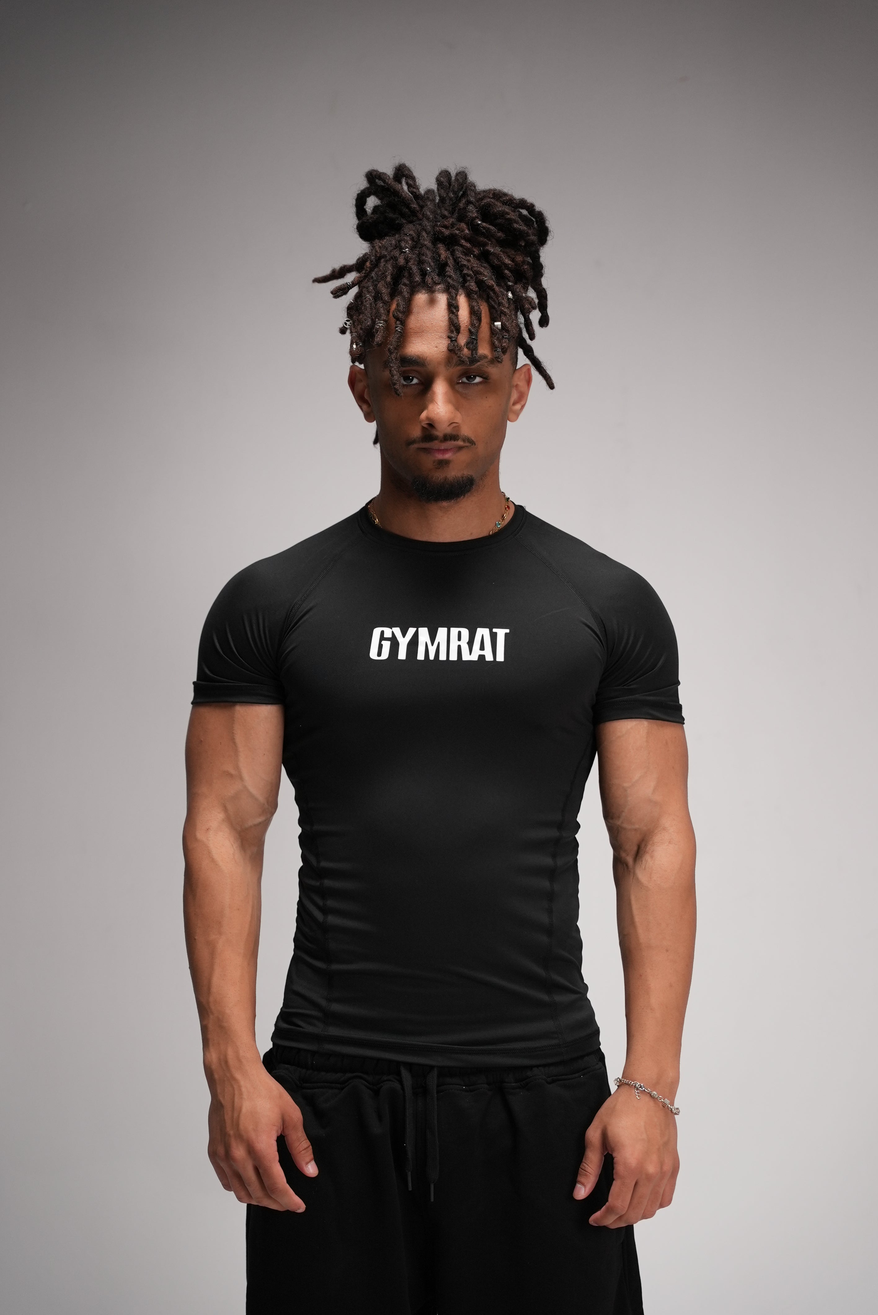BLACK GymRat compression