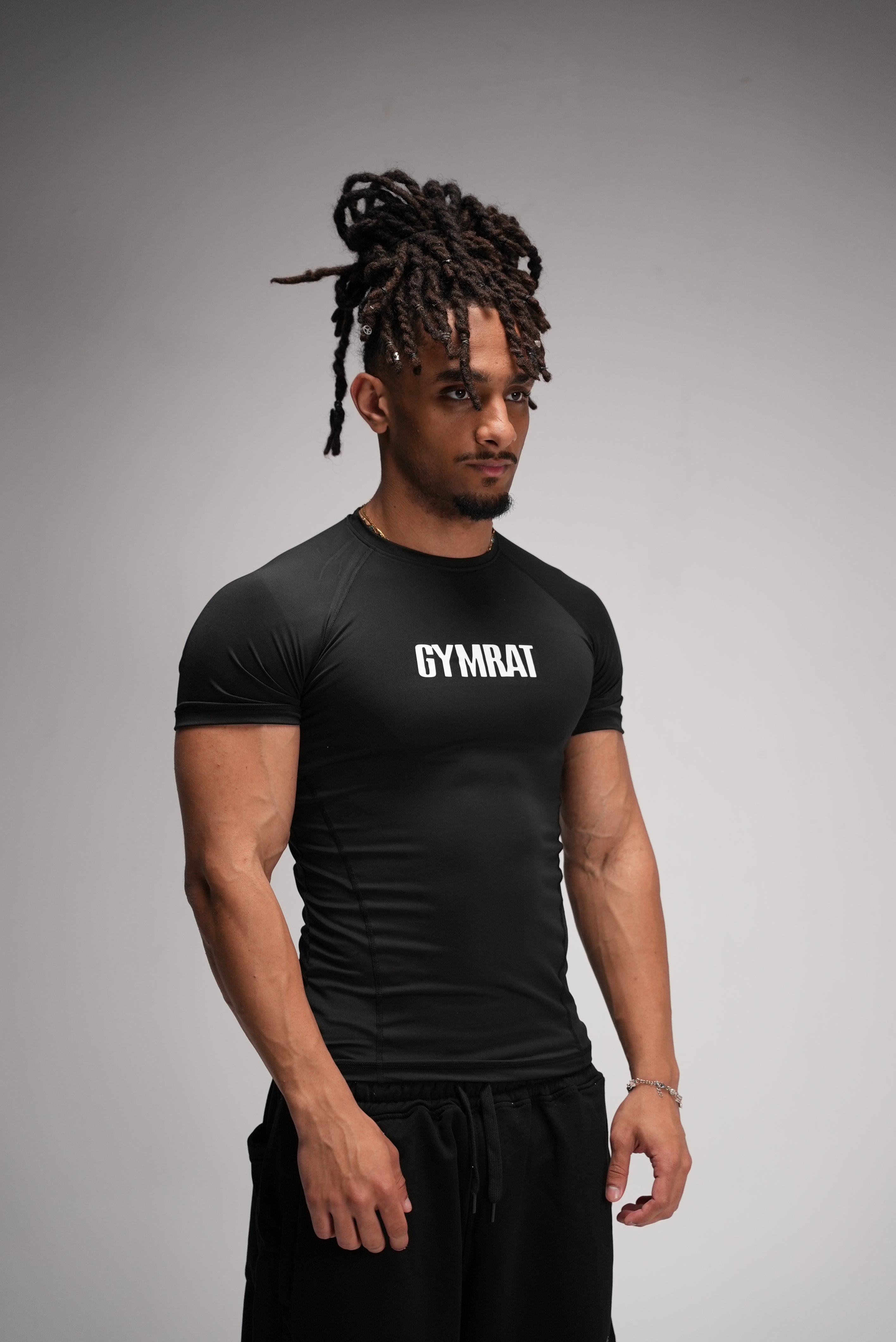 BLACK GymRat compression