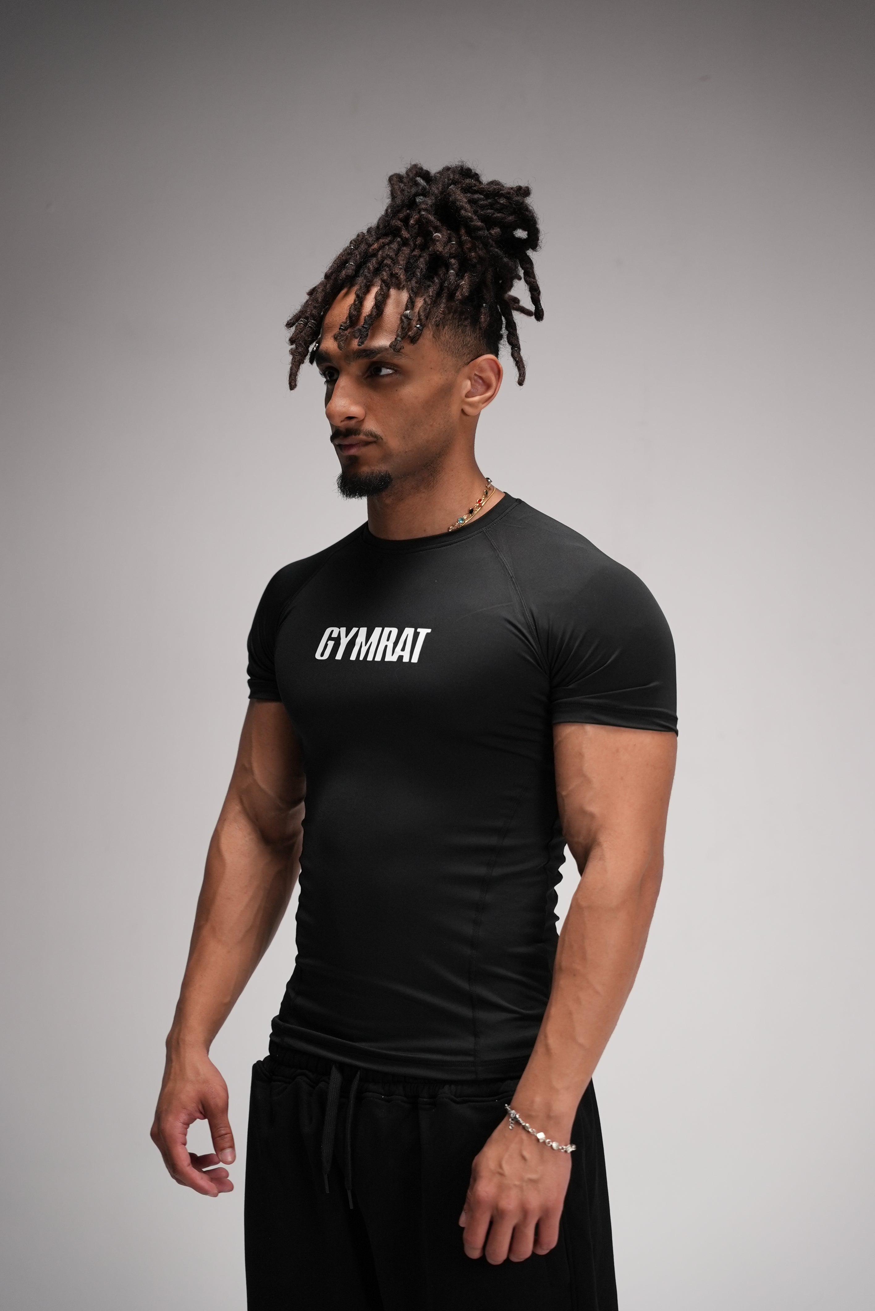 BLACK GymRat compression