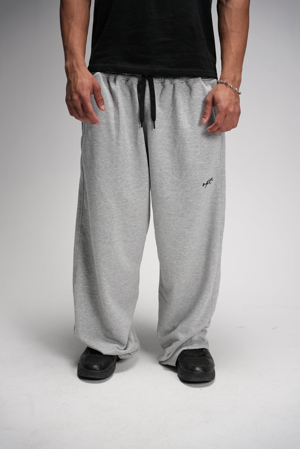 Gray basic pants