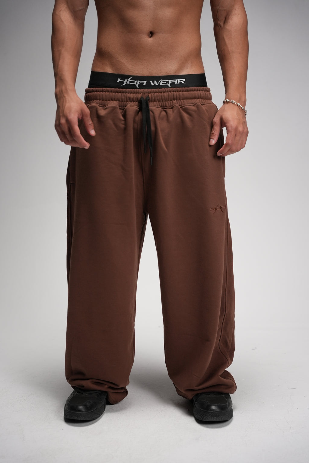 Dark Brown basic pants